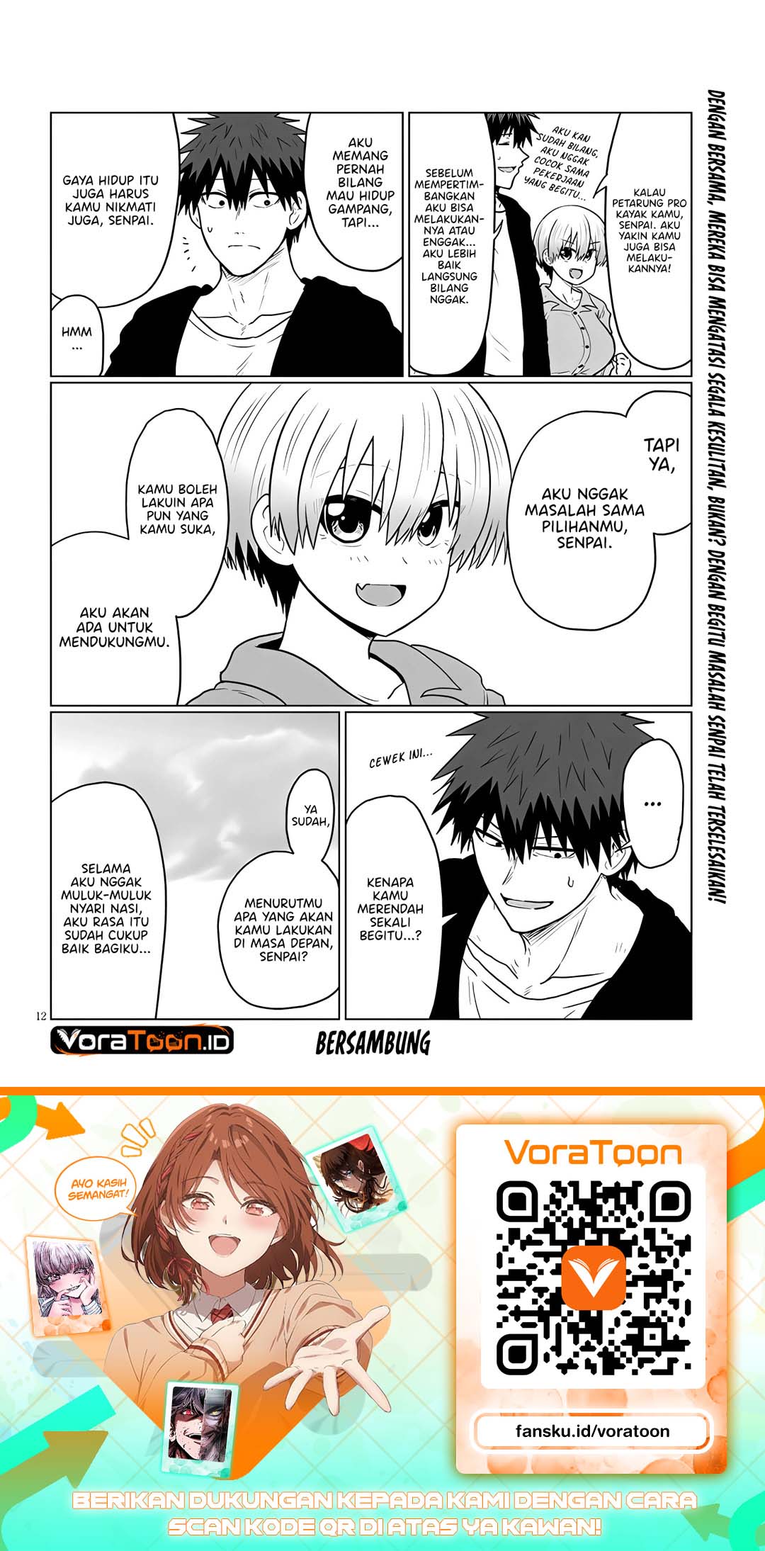Uzaki-chan wa Asobitai! Chapter 141 - Page 13