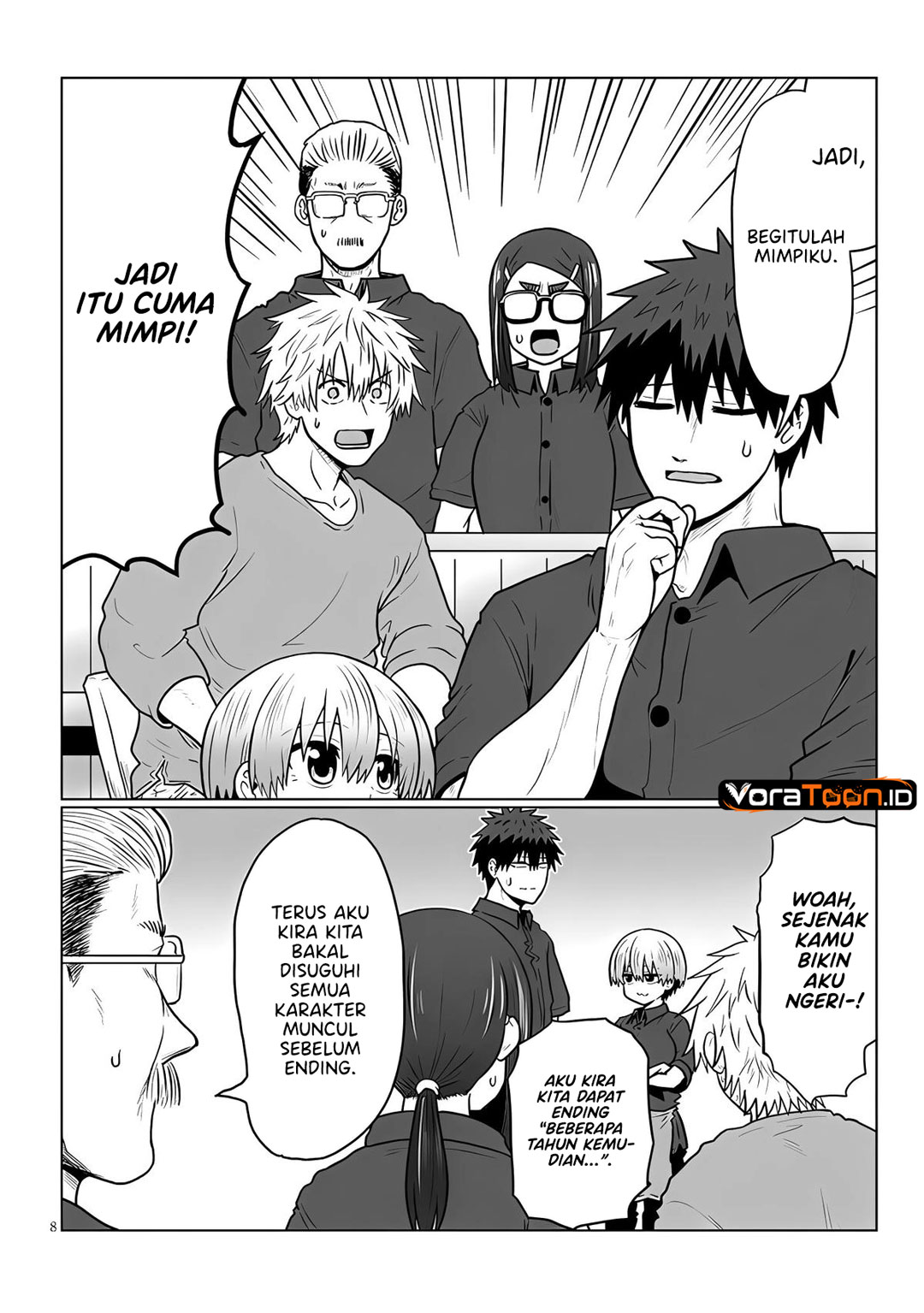 Uzaki-chan wa Asobitai! Chapter 142 - Page 9