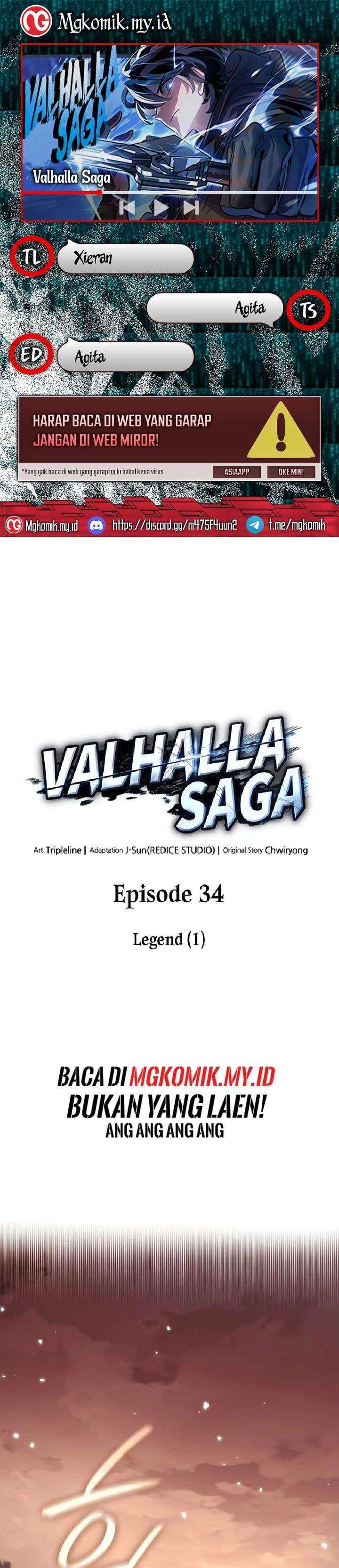 Baca Vallhala Saga - Chapter 34 halaman 1