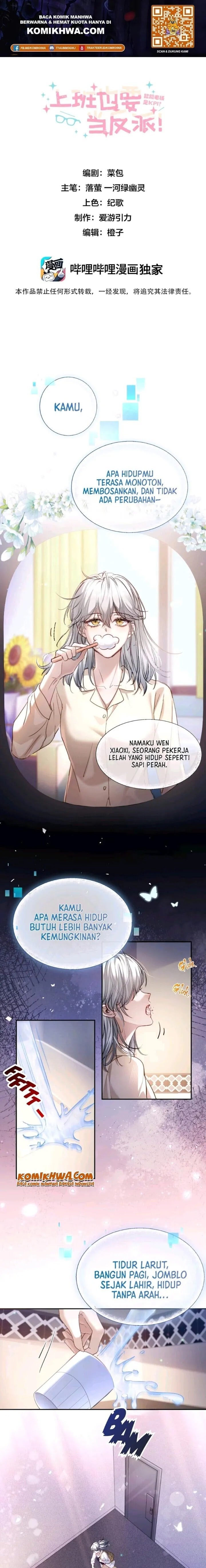 Baca Villain at Work! Is Crushing the Boss My KPI? - Chapter 1 halaman 1