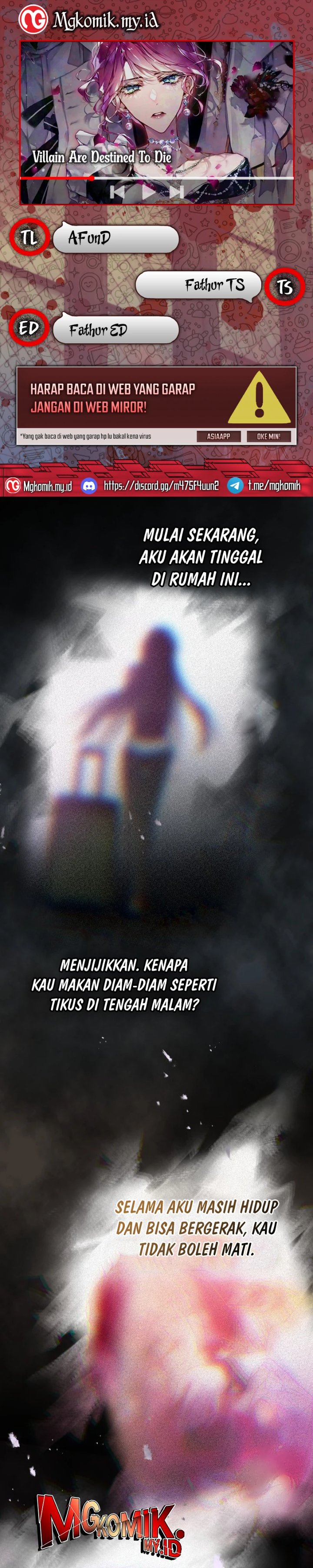Baca Villains Are Destined to Die - Chapter 163 halaman 1