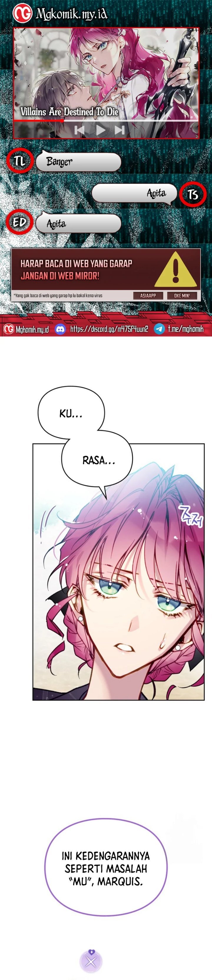 Baca Villains Are Destined to Die - Chapter 167 halaman 1