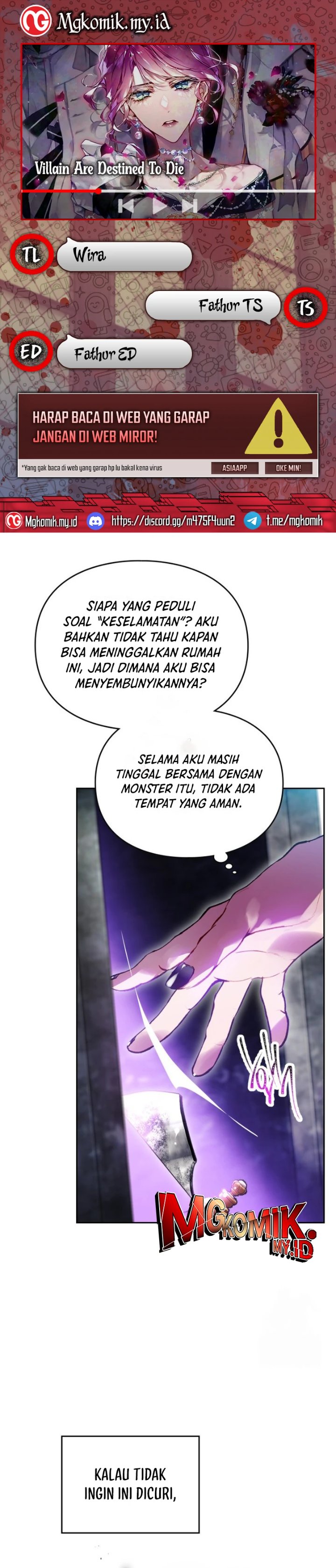 Baca Villains Are Destined to Die - Chapter 168 halaman 1