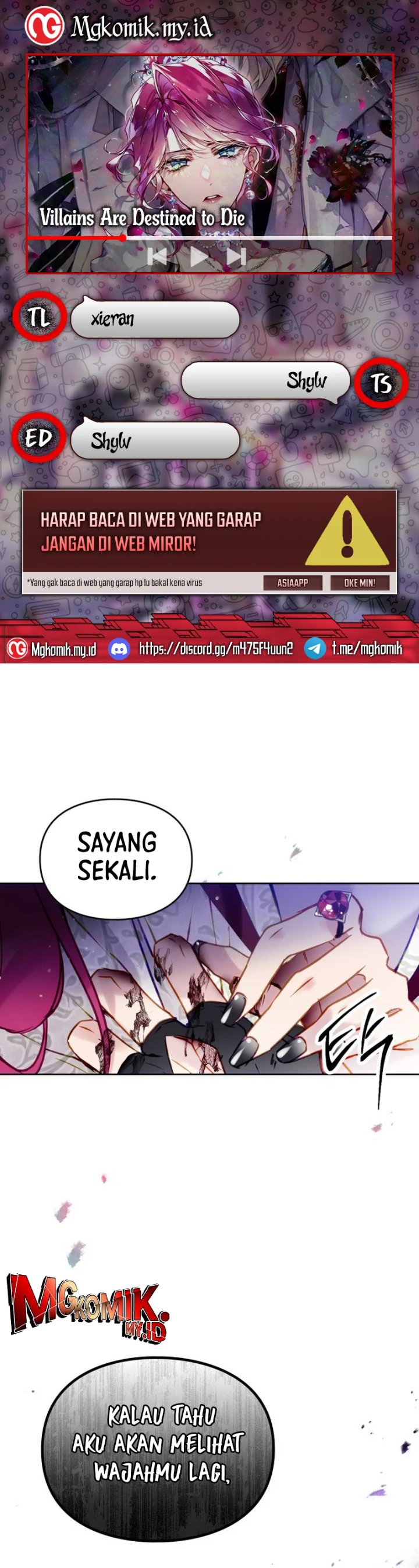 Baca Villains Are Destined to Die - Chapter 169 halaman 1