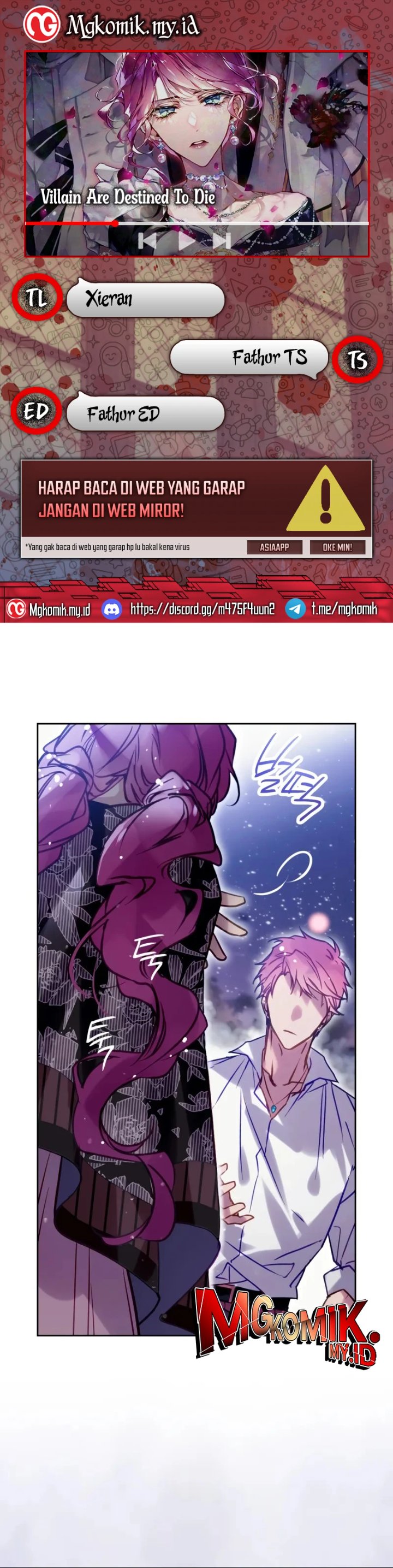 Baca Villains Are Destined to Die - Chapter 171 halaman 1