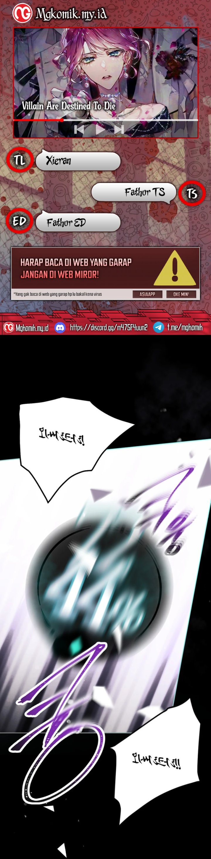 Baca Villains Are Destined to Die - Chapter 175 halaman 1