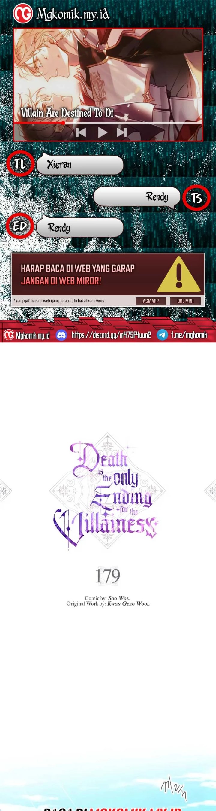 Baca Villains Are Destined to Die - Chapter 179 halaman 1