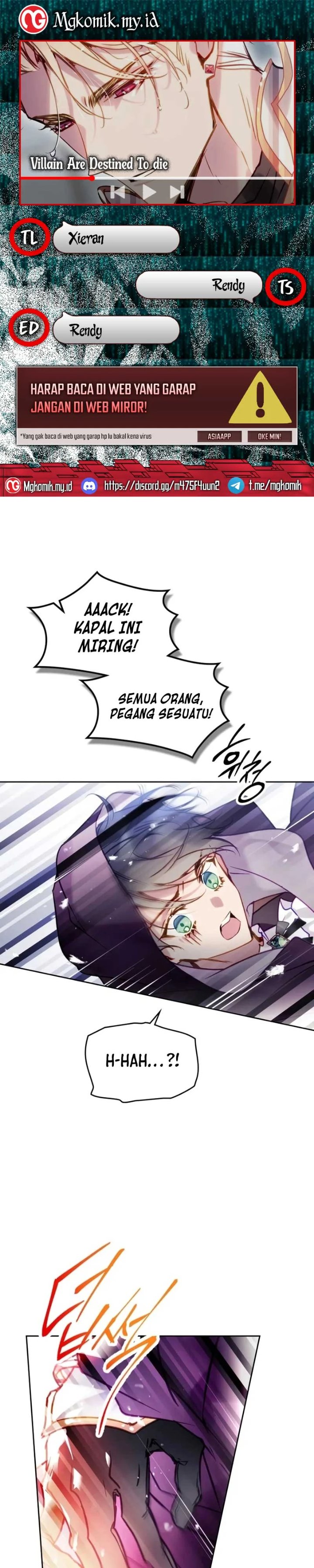 Baca Villains Are Destined to Die - Chapter 180 halaman 1