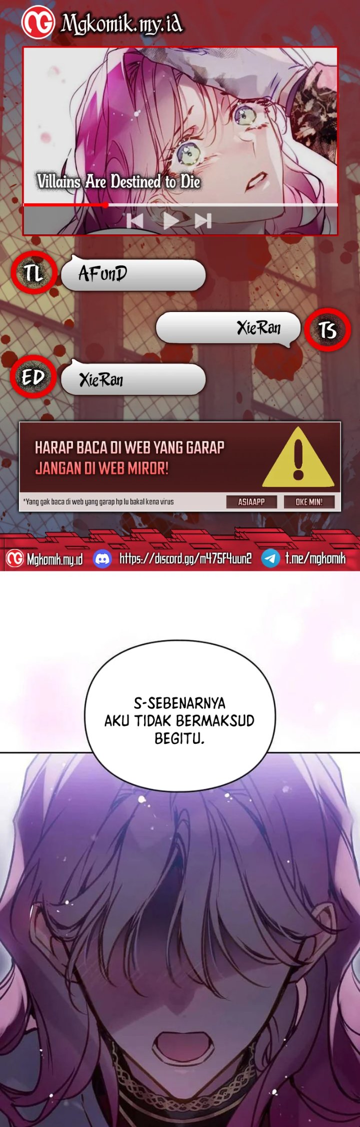 Baca Villains Are Destined to Die - Chapter 198 halaman 1