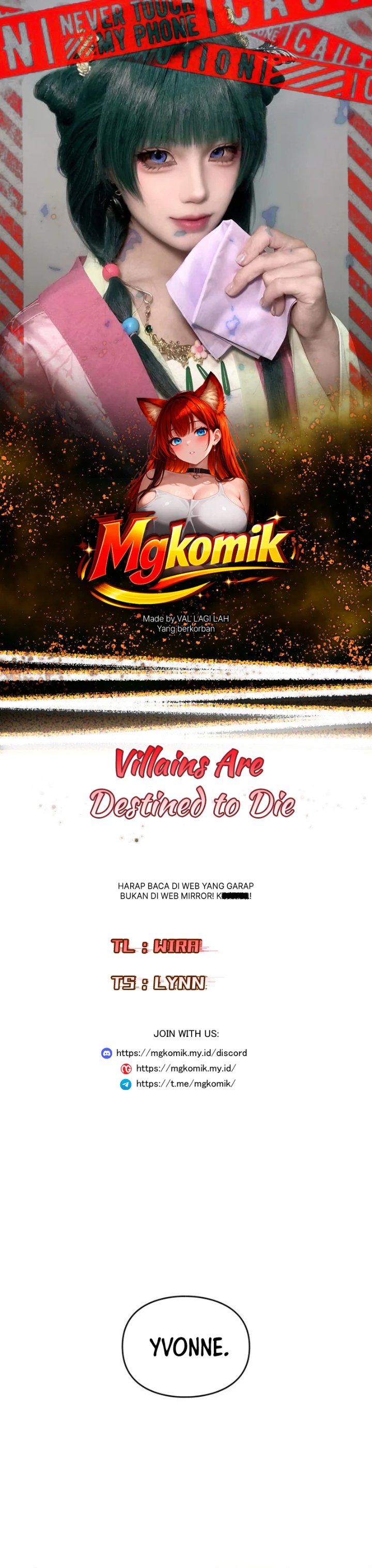 Baca Villains Are Destined to Die - Chapter 203 halaman 1