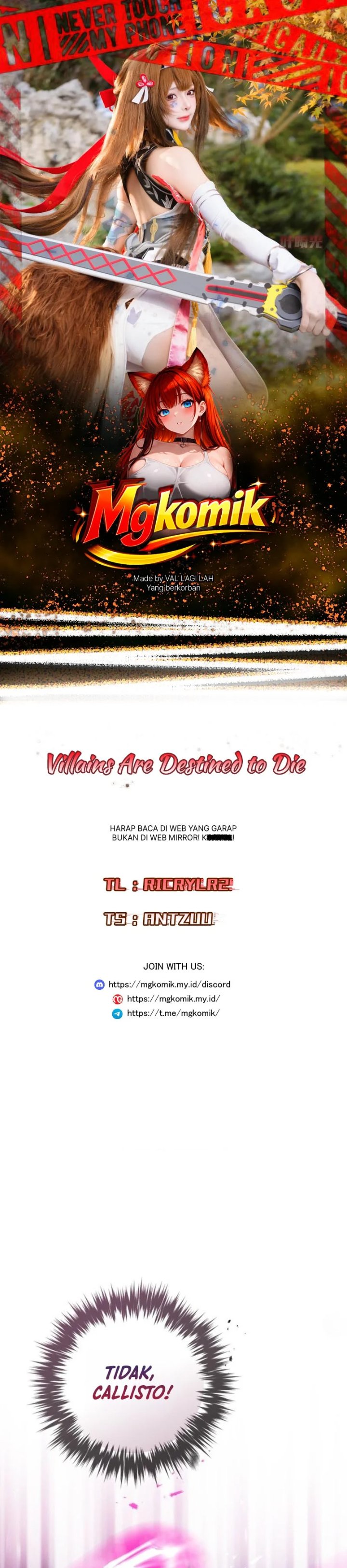 Baca Villains Are Destined to Die - Chapter 208 halaman 1