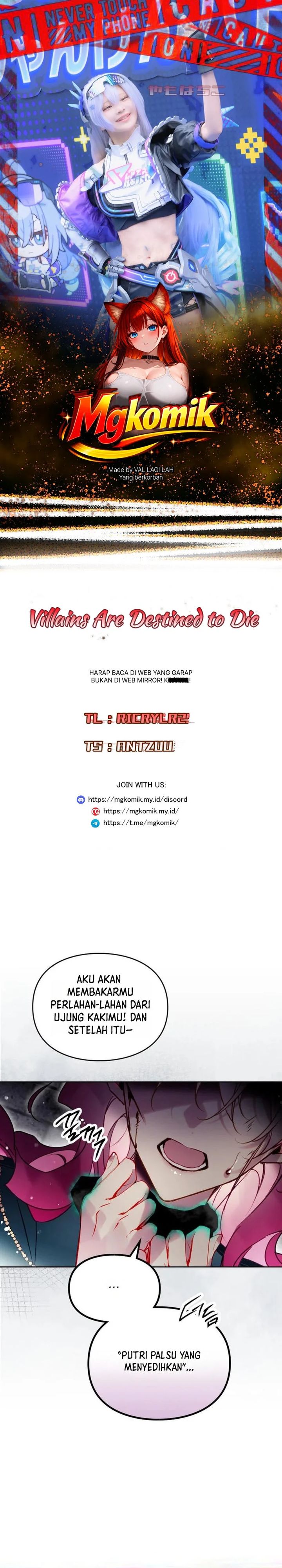 Baca Villains Are Destined to Die - Chapter 211 halaman 1