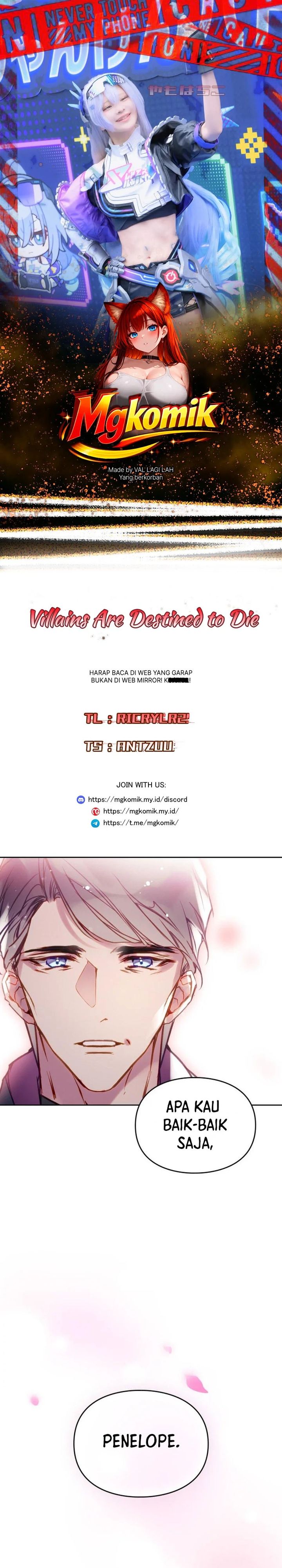 Baca Villains Are Destined to Die - Chapter 214 halaman 1