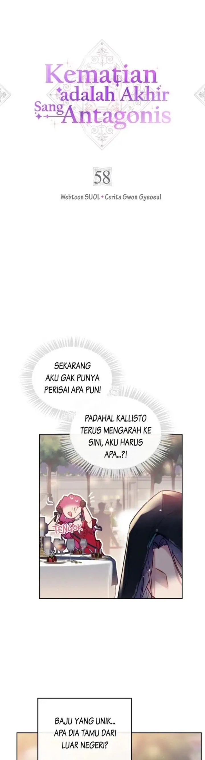 Baca Villains Are Destined to Die - Chapter 58 halaman 1
