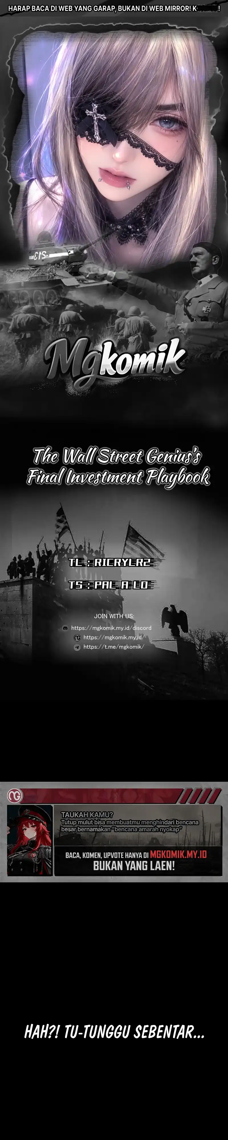 The Wall Street Genius’s Final Investment Playbook Chapter 10 - Page 1