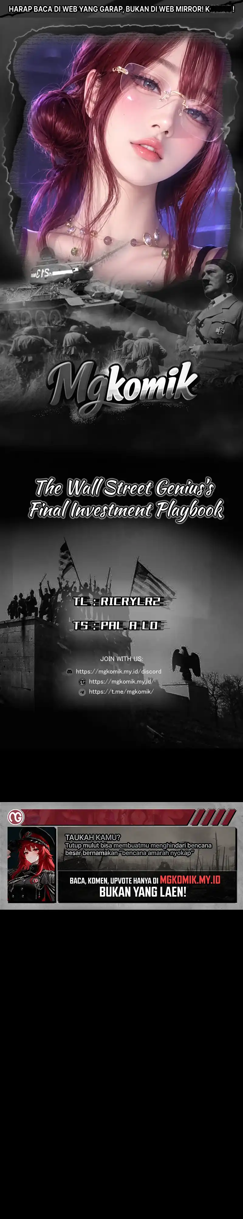 The Wall Street Genius’s Final Investment Playbook Chapter 11 - Page 1