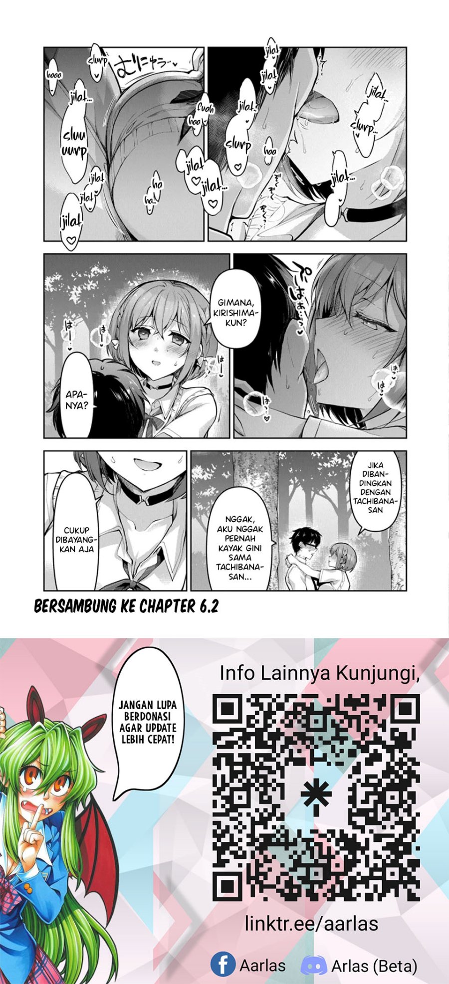 Baca Watashi, Nibanme no Kanojo de Ii kara. - Chapter 6.1 halaman 20