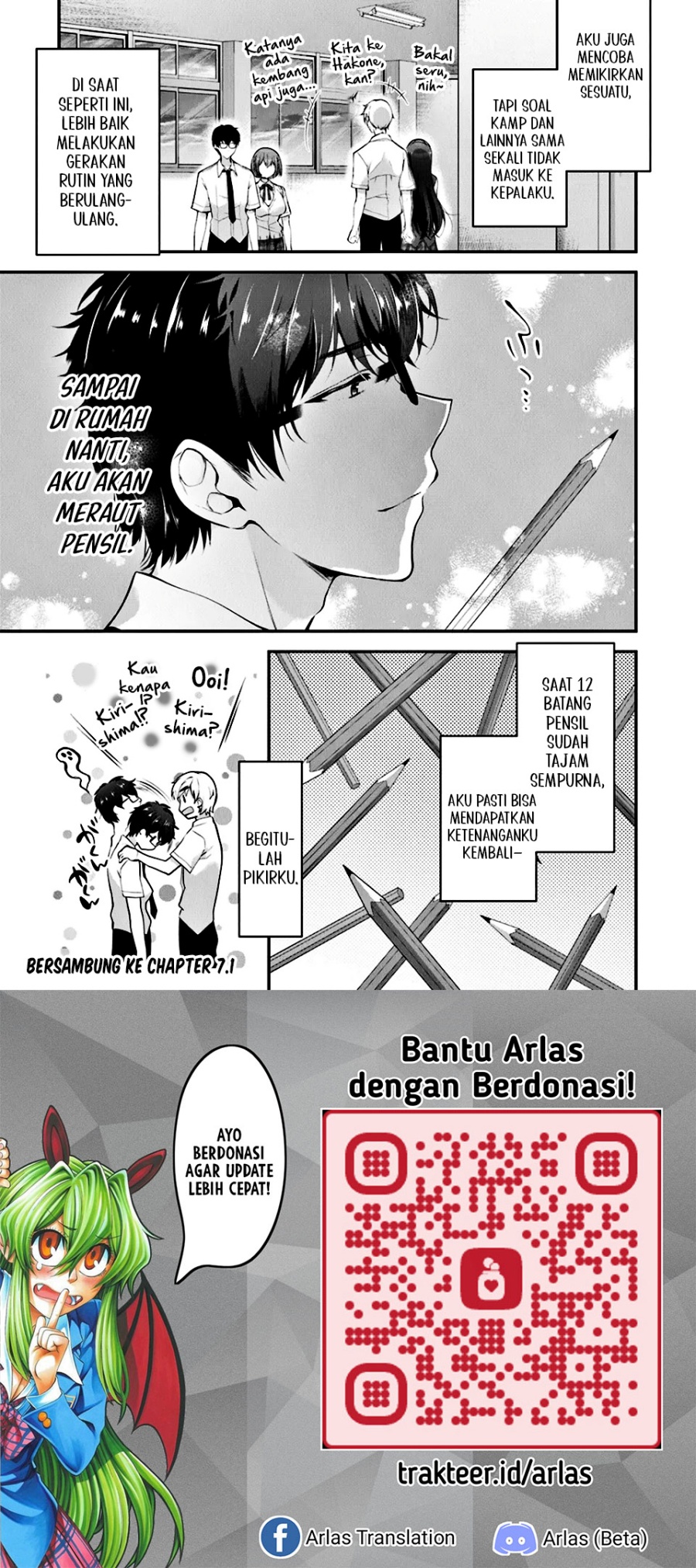 Baca Watashi, Nibanme no Kanojo de Ii kara. - Chapter 6.3 halaman 20