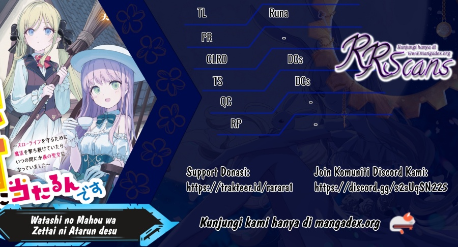 Baca Watashi no Mahou wa Zettai ni Atarun desu - Chapter 4 halaman 1