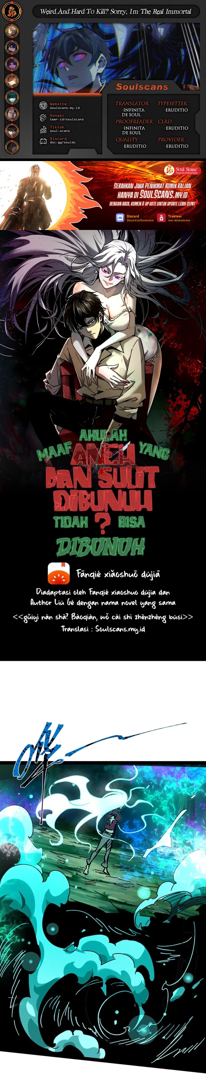 Baca Weird and Hard to Kill? Sorry, I'm the Real Immortal - Chapter 96 halaman 1