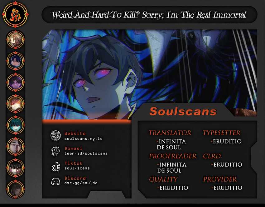 Baca Weird and Hard to Kill? Sorry, I'm the Real Immortal - Chapter 98 halaman 1