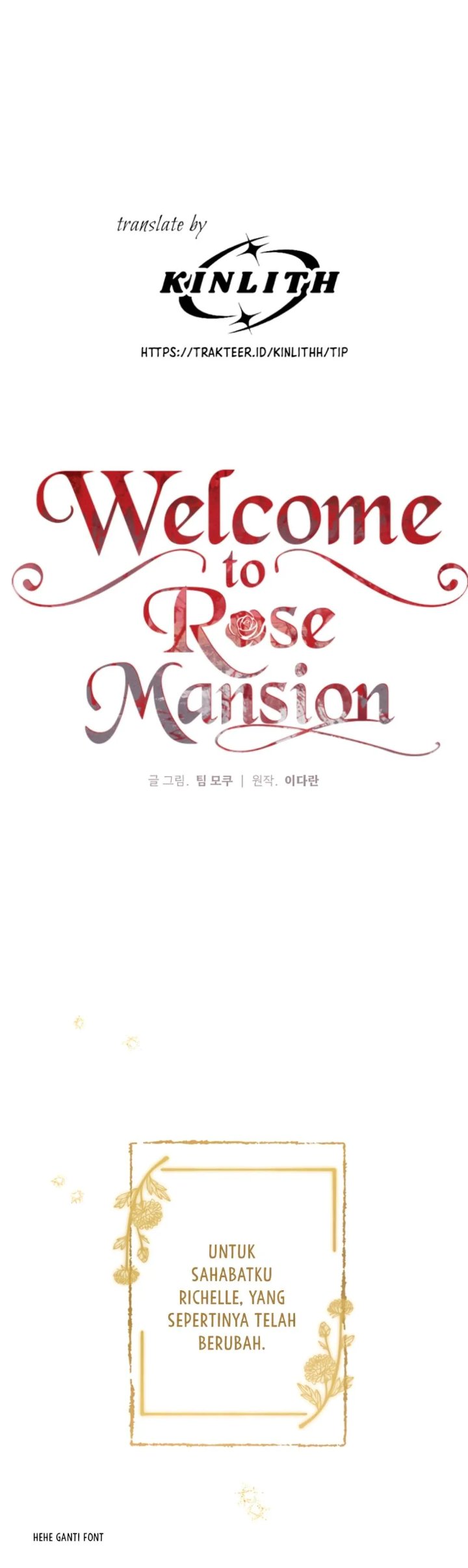 Welcome to the Rose Mansion Chapter 25 - Page 19