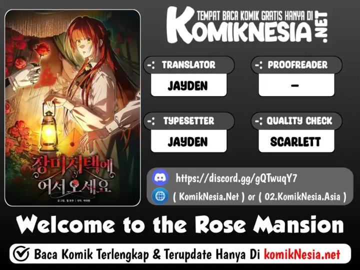 Welcome to the Rose Mansion Chapter 3 - Page 1