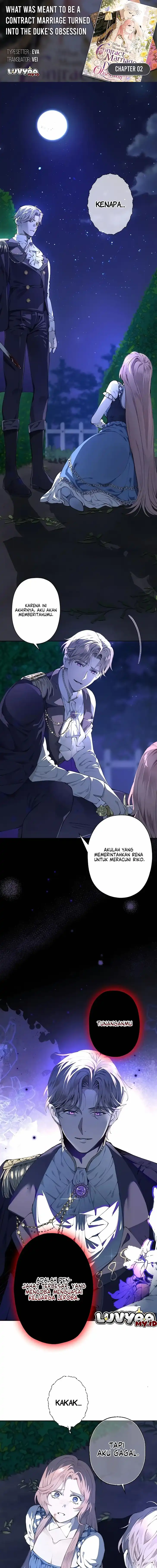 Baca What Was Meant to Be a Contract Marriage Turned Into the Duke’s Obsession - Chapter 2 halaman 1