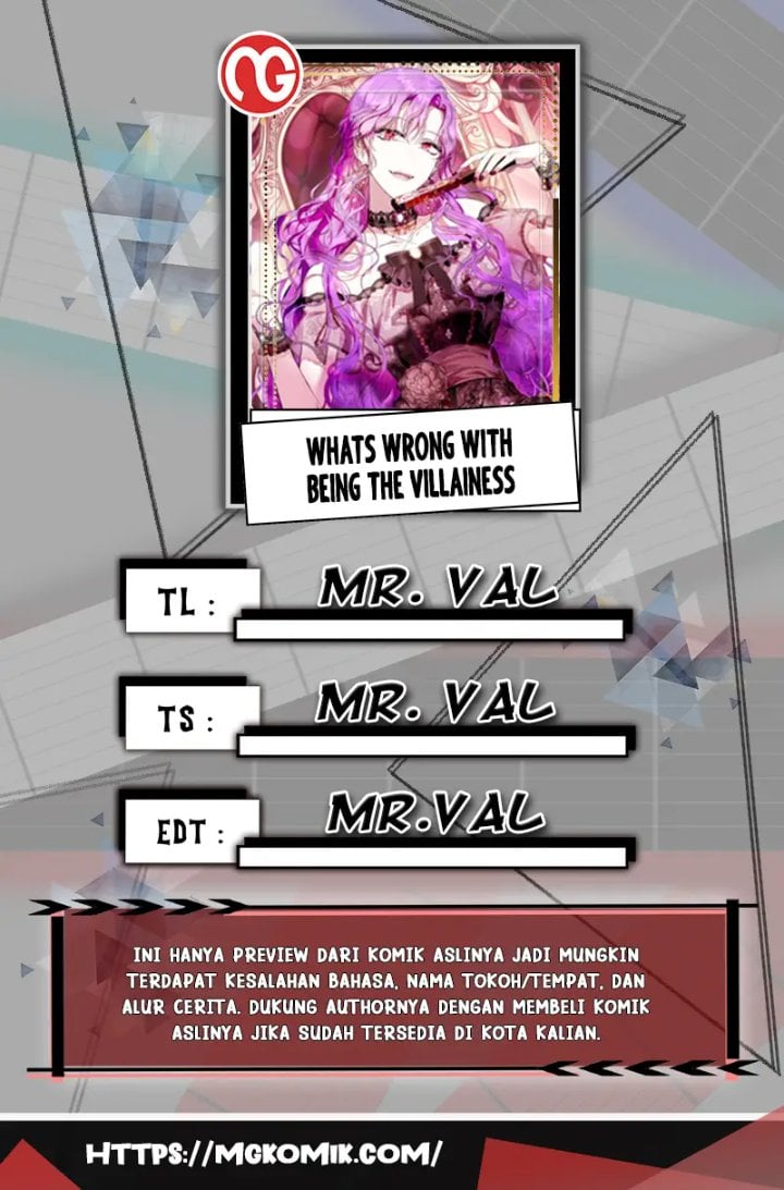 Baca What’s Wrong With Being the Villainess? - Chapter 3 halaman 1