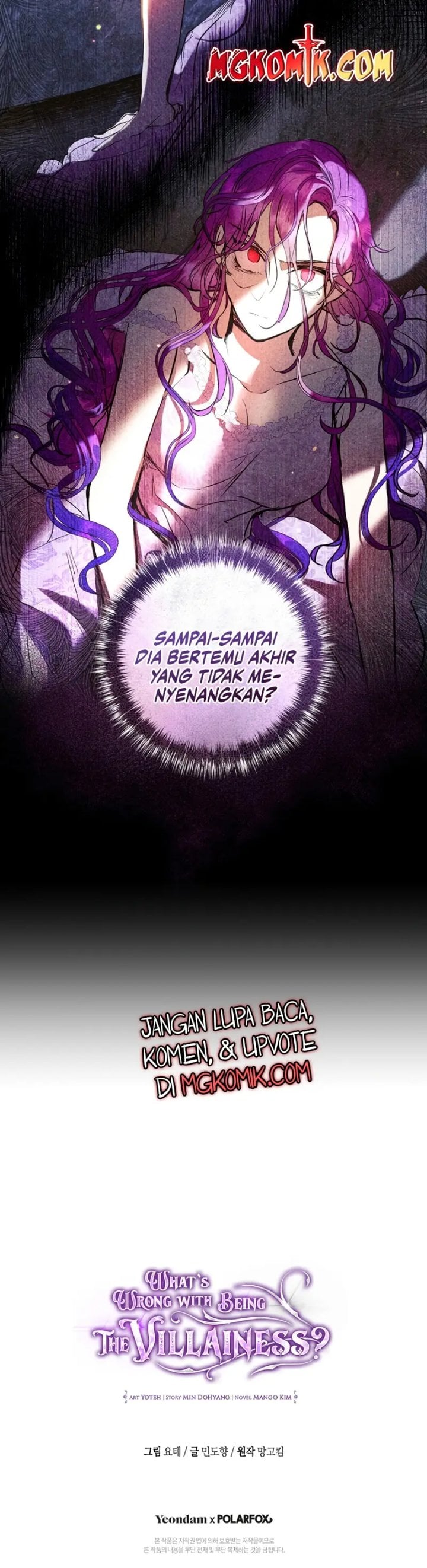 Baca What’s Wrong With Being the Villainess? - Chapter 3 halaman 32