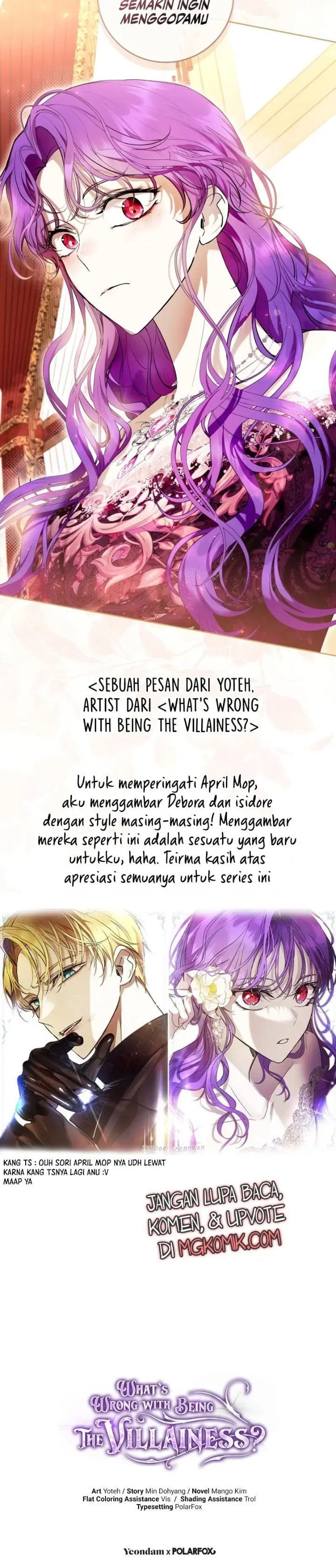 Baca What’s Wrong With Being the Villainess? - Chapter 37 halaman 32