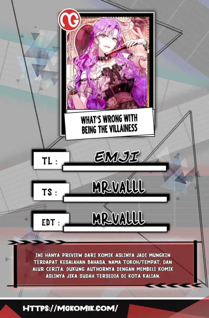 Baca What’s Wrong With Being the Villainess? - Chapter 40 halaman 1