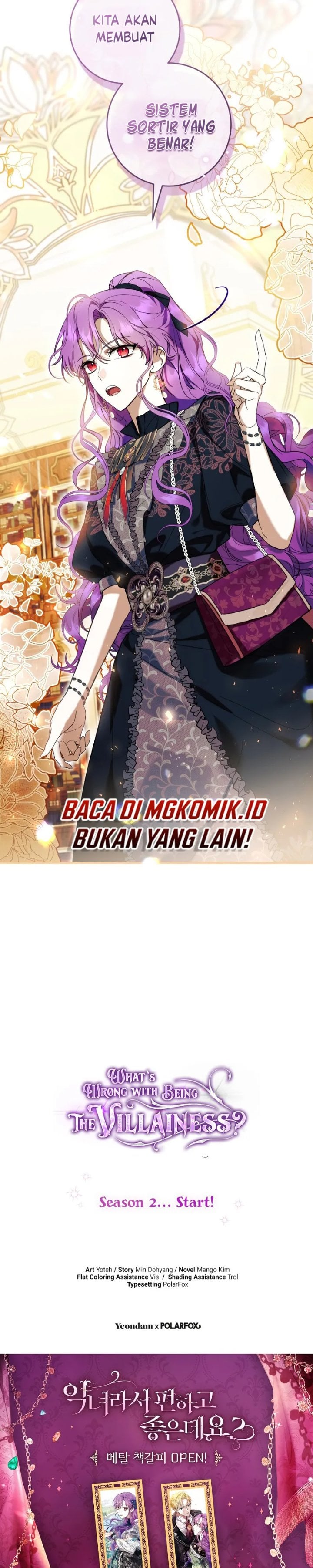 Baca What’s Wrong With Being the Villainess? - Chapter 46 halaman 35