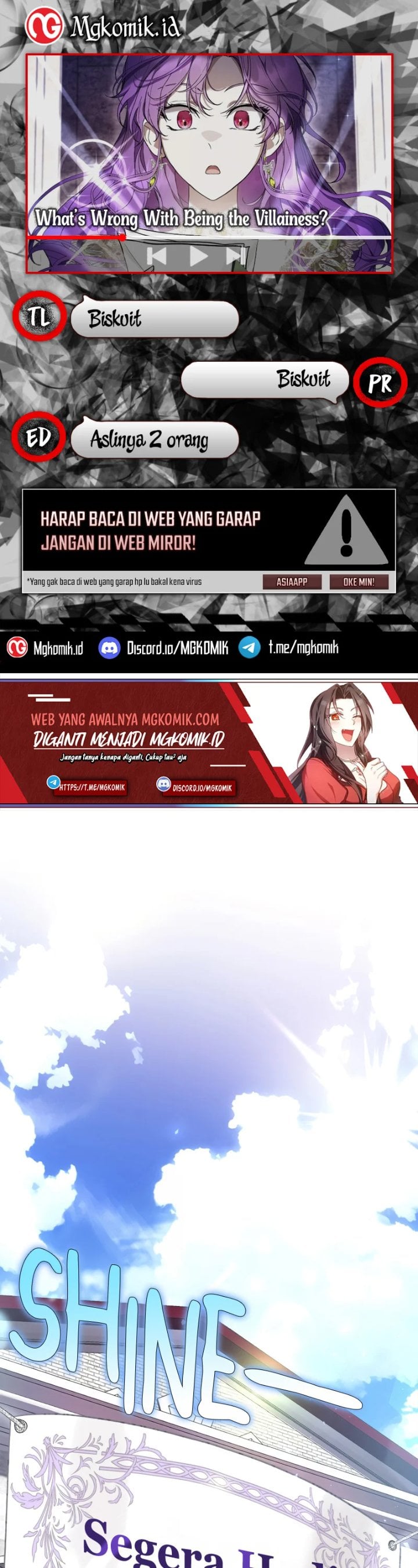 Baca What’s Wrong With Being the Villainess? - Chapter 48 halaman 1