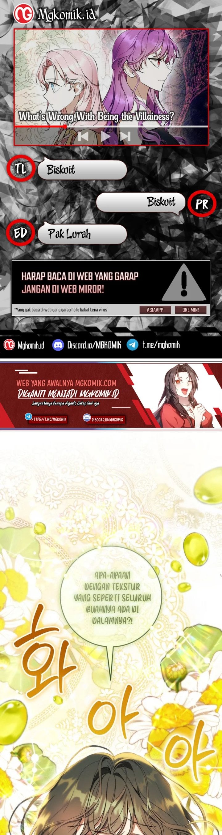 Baca What’s Wrong With Being the Villainess? - Chapter 50 halaman 1
