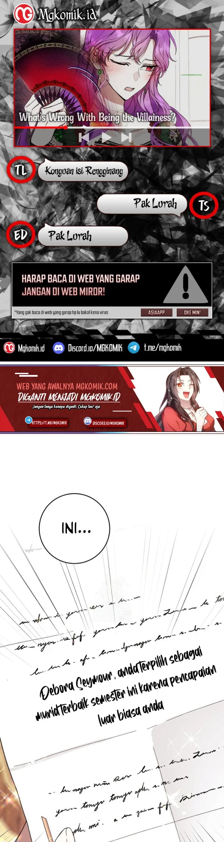 Baca What’s Wrong With Being the Villainess? - Chapter 51 halaman 1