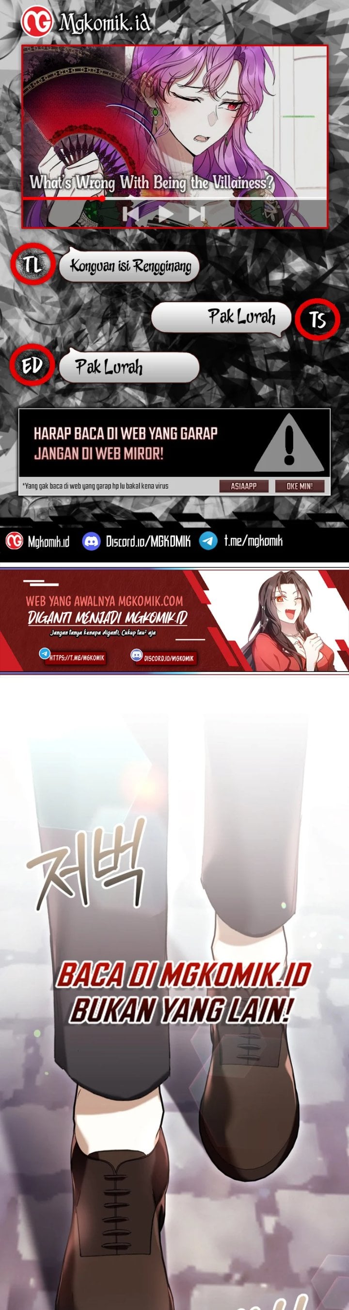 Baca What’s Wrong With Being the Villainess? - Chapter 52 halaman 1