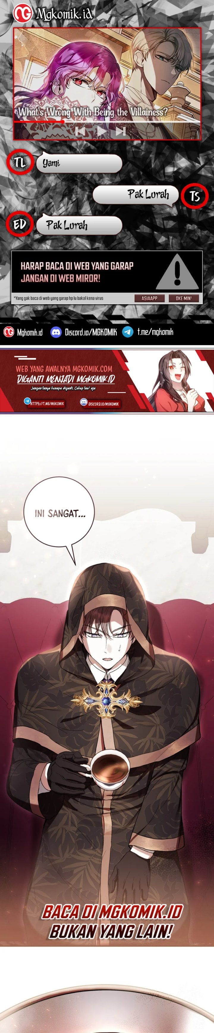 Baca What’s Wrong With Being the Villainess? - Chapter 58 halaman 1