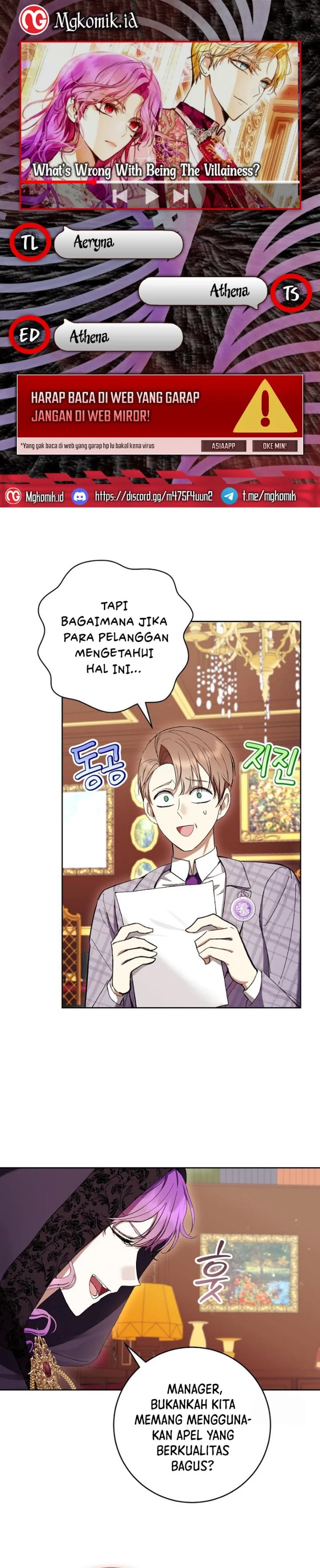 Baca What’s Wrong With Being the Villainess? - Chapter 62 halaman 1