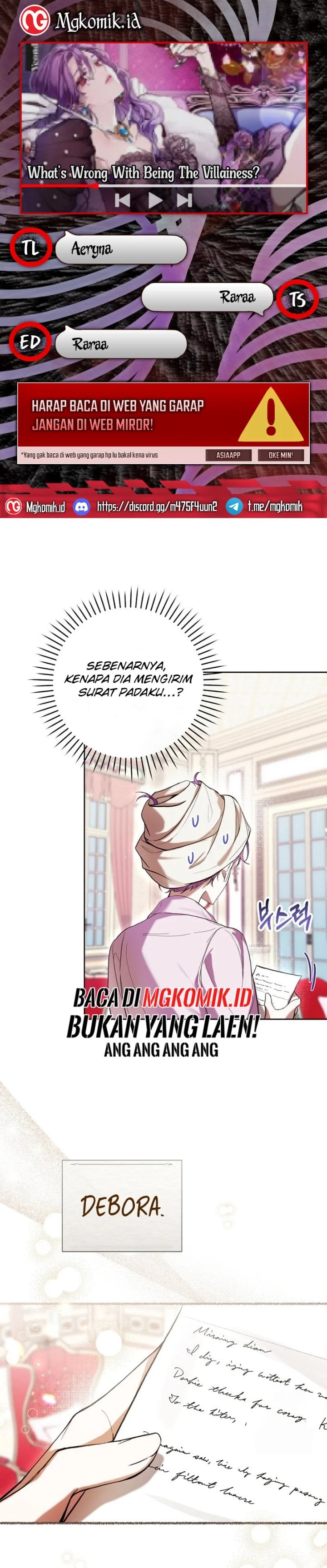 Baca What’s Wrong With Being the Villainess? - Chapter 66 halaman 1