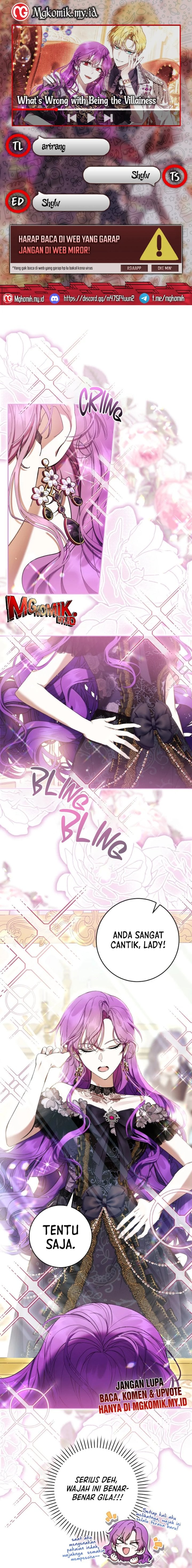 Baca What’s Wrong With Being the Villainess? - Chapter 67 halaman 1
