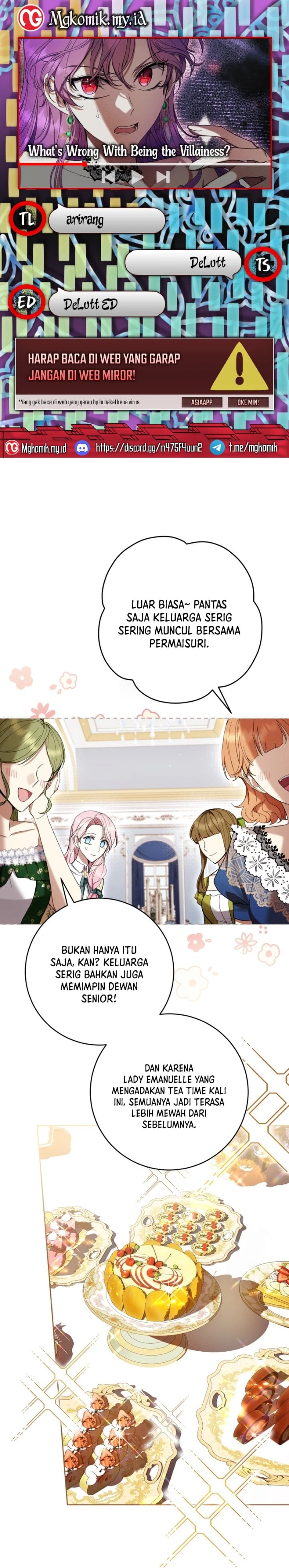 Baca What’s Wrong With Being the Villainess? - Chapter 68 halaman 1