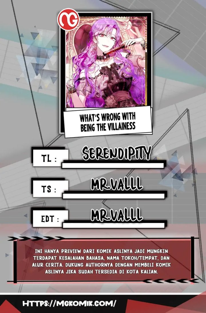 Baca What’s Wrong With Being the Villainess? - Chapter 7 halaman 1