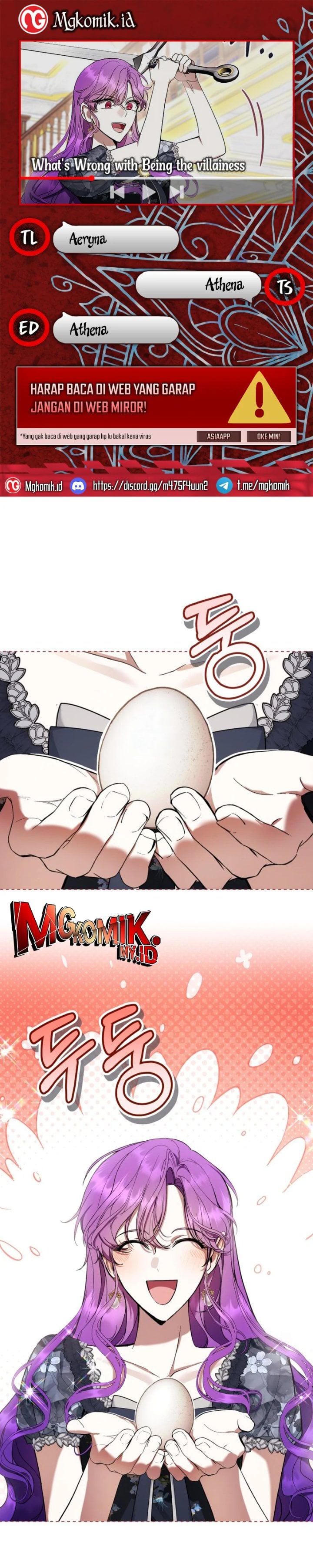 Baca What’s Wrong With Being the Villainess? - Chapter 72 halaman 1