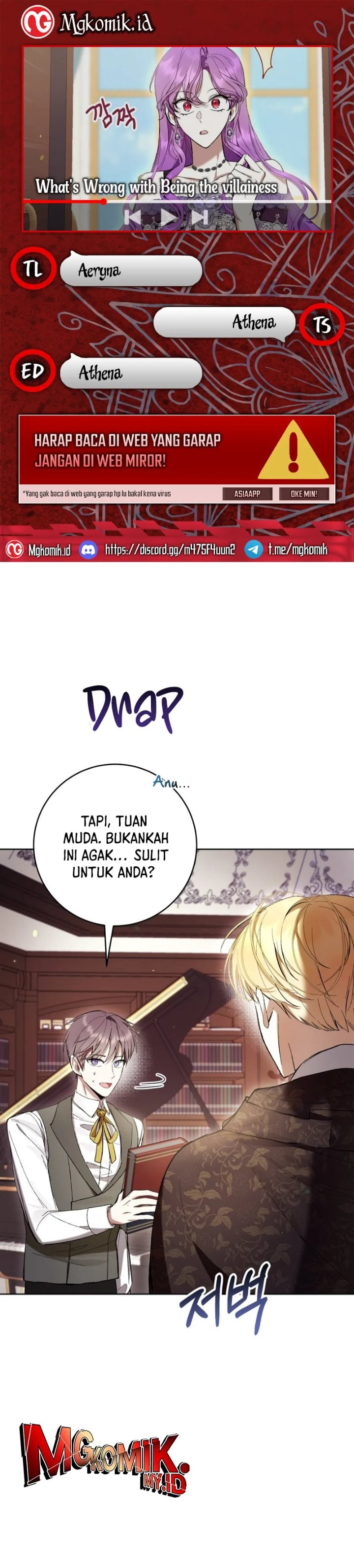 Baca What’s Wrong With Being the Villainess? - Chapter 75 halaman 1