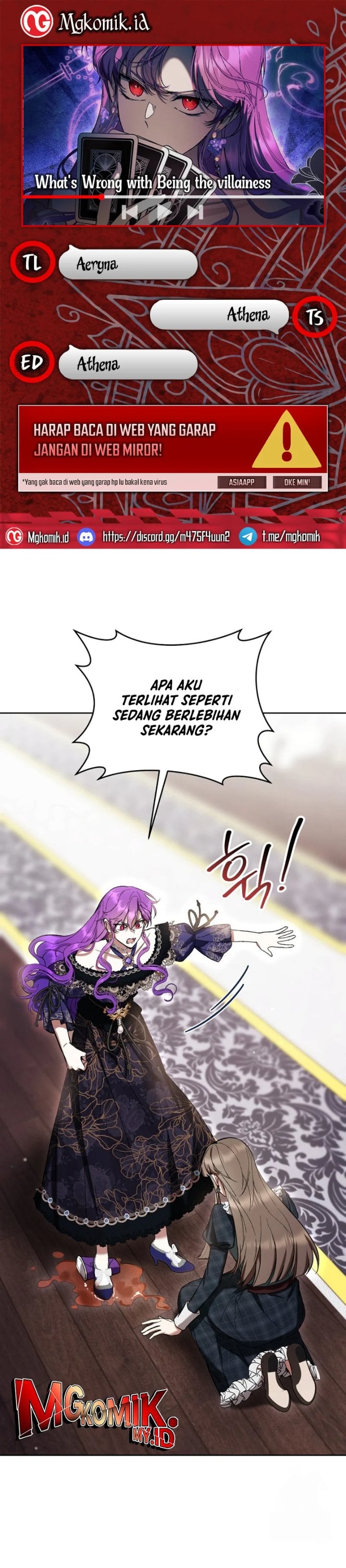 Baca What’s Wrong With Being the Villainess? - Chapter 78 halaman 1