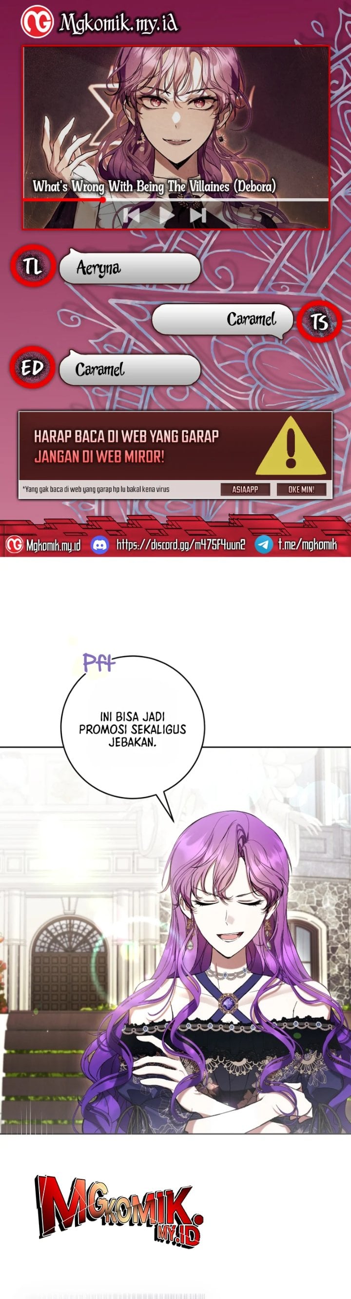Baca What’s Wrong With Being the Villainess? - Chapter 79 halaman 1