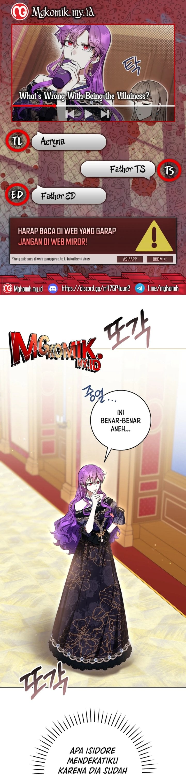 Baca What’s Wrong With Being the Villainess? - Chapter 80 halaman 1