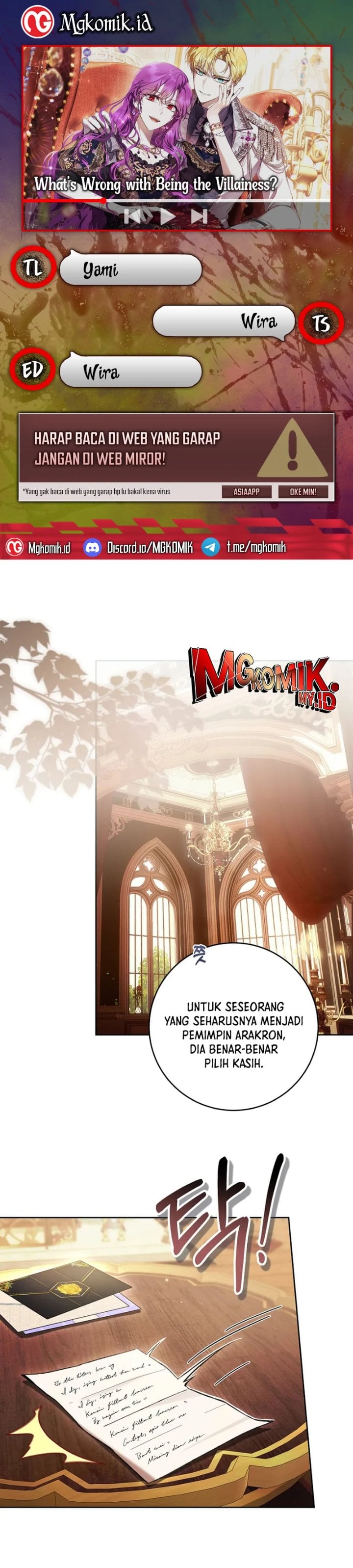 Baca What’s Wrong With Being the Villainess? - Chapter 84 halaman 1