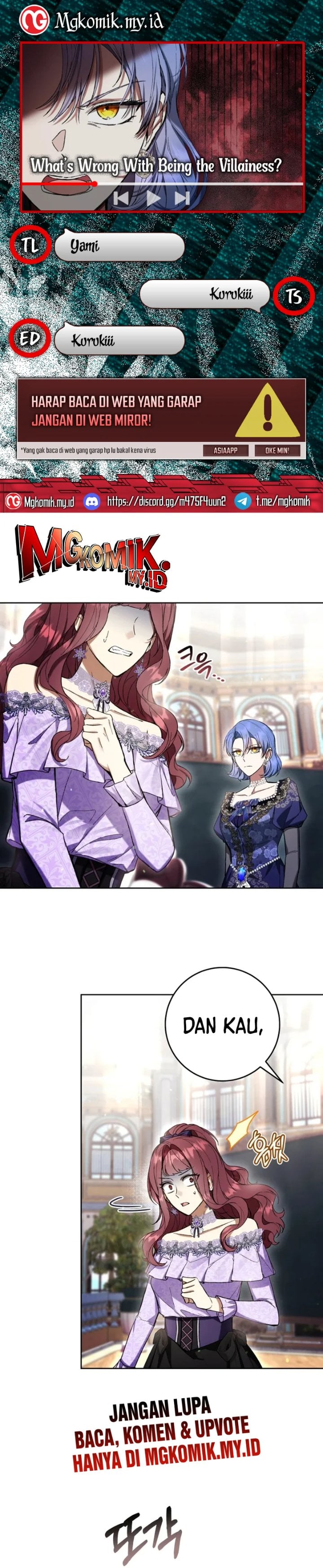 Baca What’s Wrong With Being the Villainess? - Chapter 87 halaman 1
